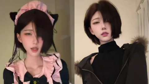 西瓜冰抖音变装